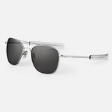 Randolph Aviator AF075 Bright Chrome / American Gray size 55mm: Alternate View #2