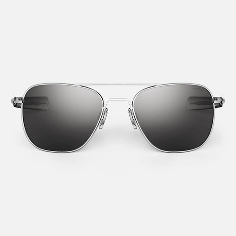 Randolph Aviator AF075 Bright Chrome / American Gray size 55mm: Featured Product Image