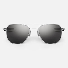 Randolph Aviator AF075 Bright Chrome / American Gray size 55mm