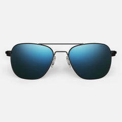 Randolph Aviator AF246 Matte Black / Cobalt size 58mm Polarized