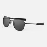 Randolph Aviator AF321 Matte Black / American gray size 55mm Polarized: Alternate View #2