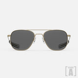 Randolph Class A Aviator AF403 Sand / American Graysize 55mm Polarized: Alternate View #1