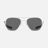 Randolph Aviator AF482 White Gold / American gray size 55mm: Alternate View #1
