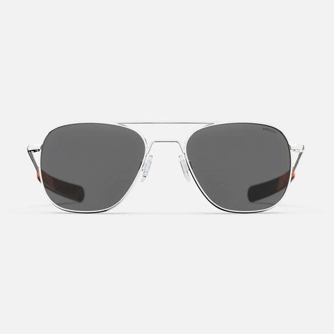 Randolph Aviator AF482 White Gold / American gray size 55mm: Featured Product Image