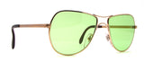 1960s Silver Aviator / lt green lens: Alternate View #1