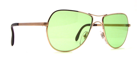 1960s Silver Aviator / lt green lens: Featured Product Image